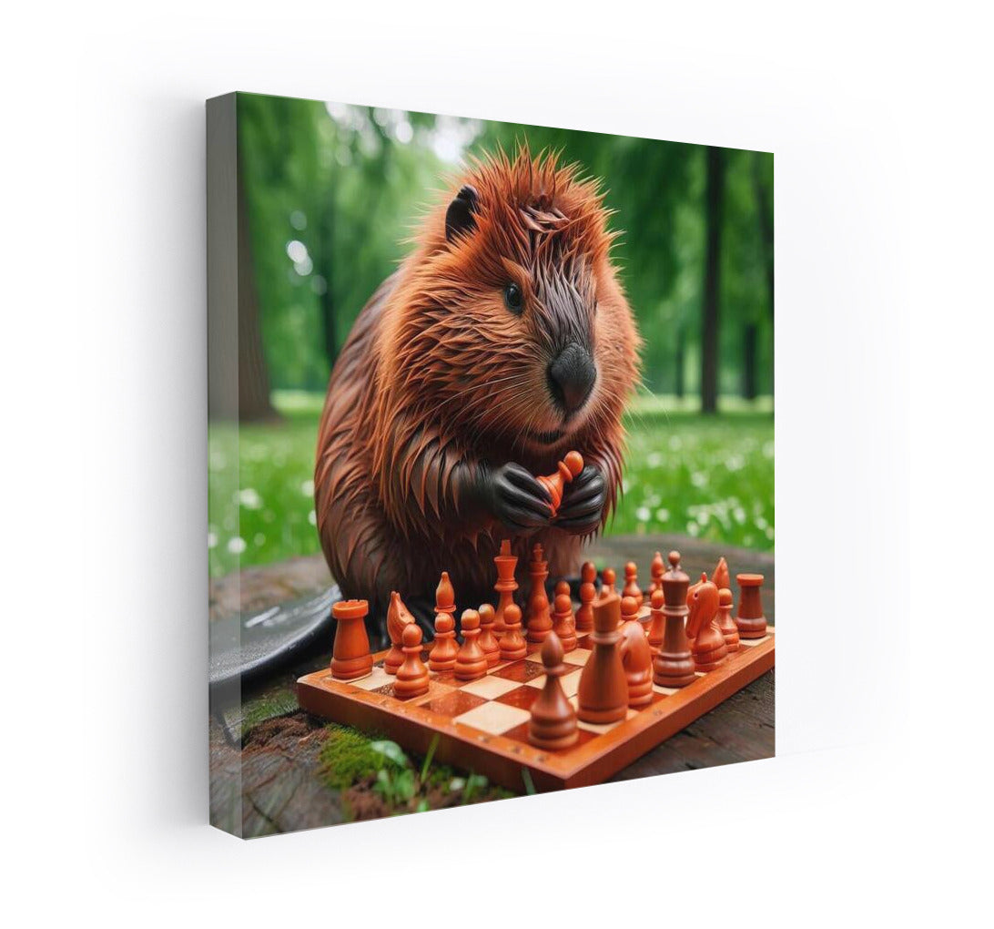Beaver and Chess: An Intellectual Battle in the Park