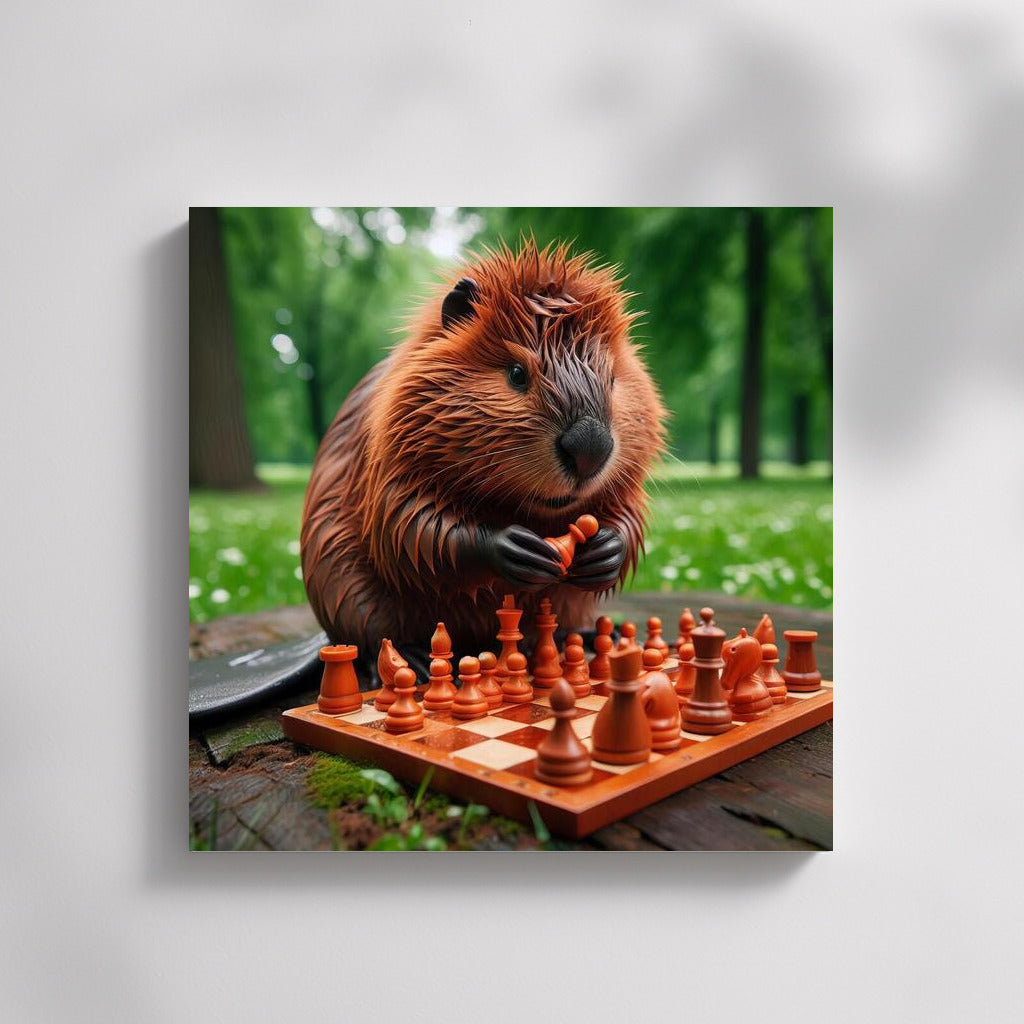 Beaver and Chess: An Intellectual Battle in the Park