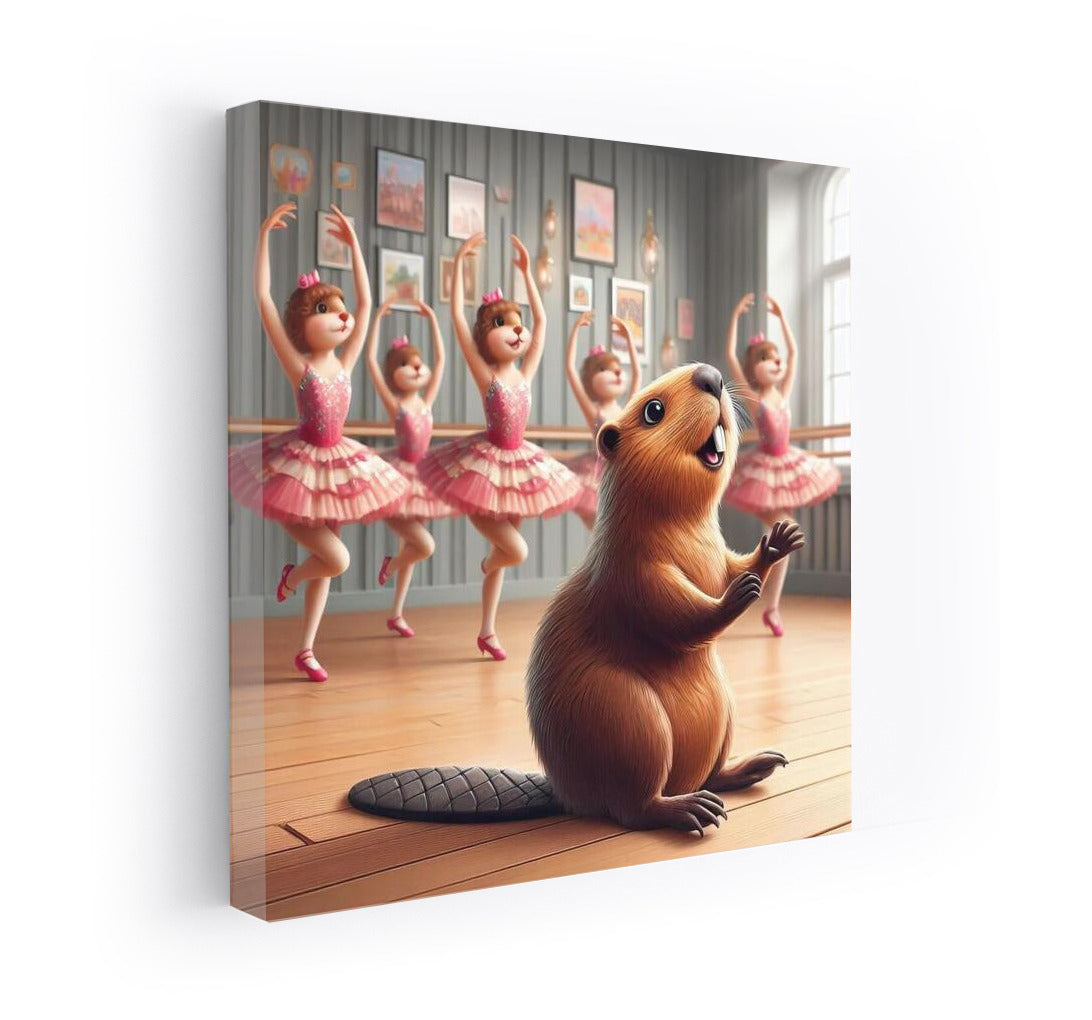 Ballet Beaver: Dance Masterpiece in the Studio