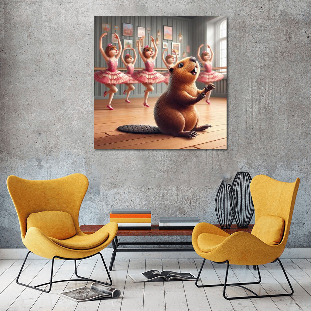 Ballet Beaver: Dance Masterpiece in the Studio