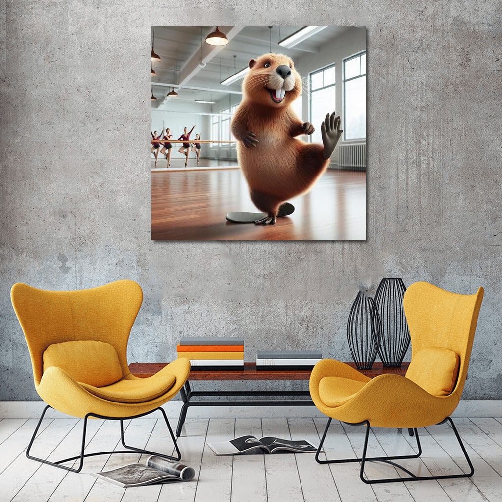 Dancing Beaver: Lessons in Positivity in the Studio