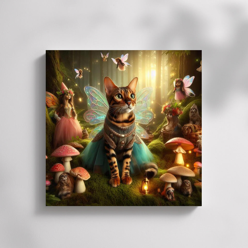 Bengal Cat in the Fairytale Forest: Magic and Magical Creatures