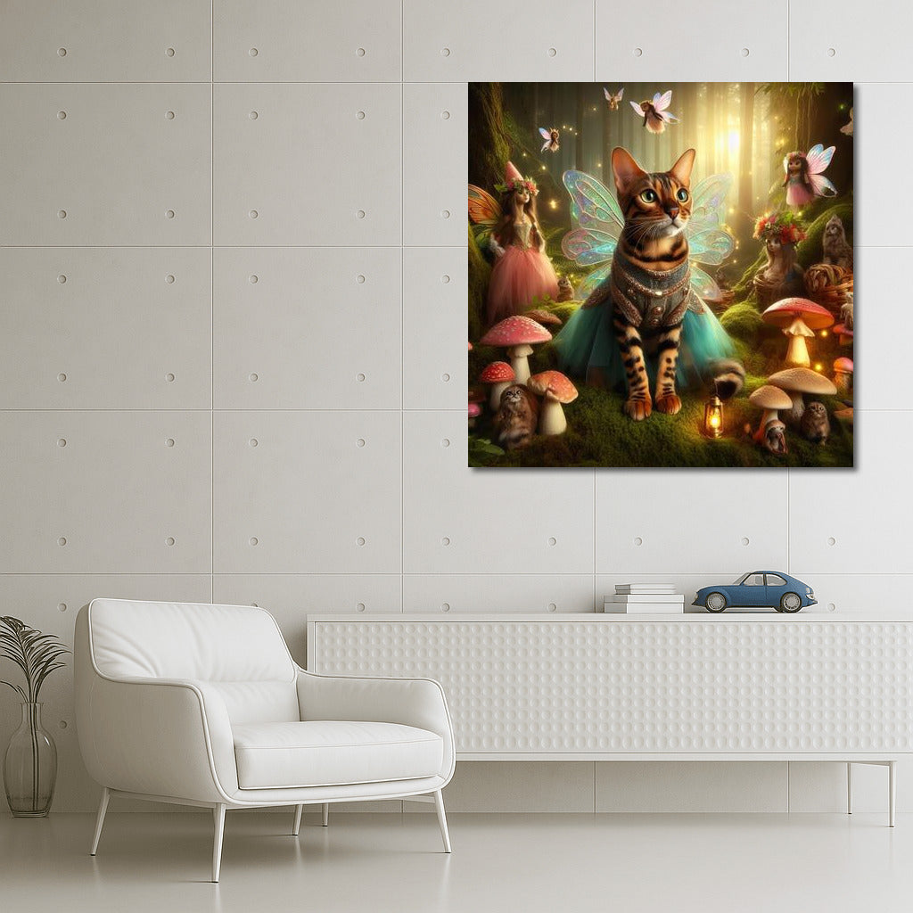Bengal Cat in the Fairytale Forest: Magic and Magical Creatures