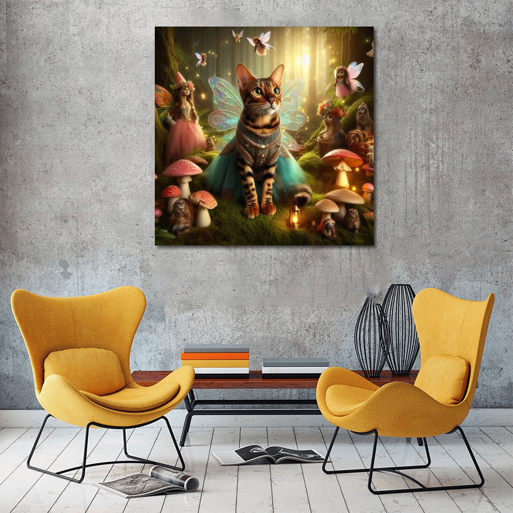 Bengal Cat in the Fairytale Forest: Magic and Magical Creatures