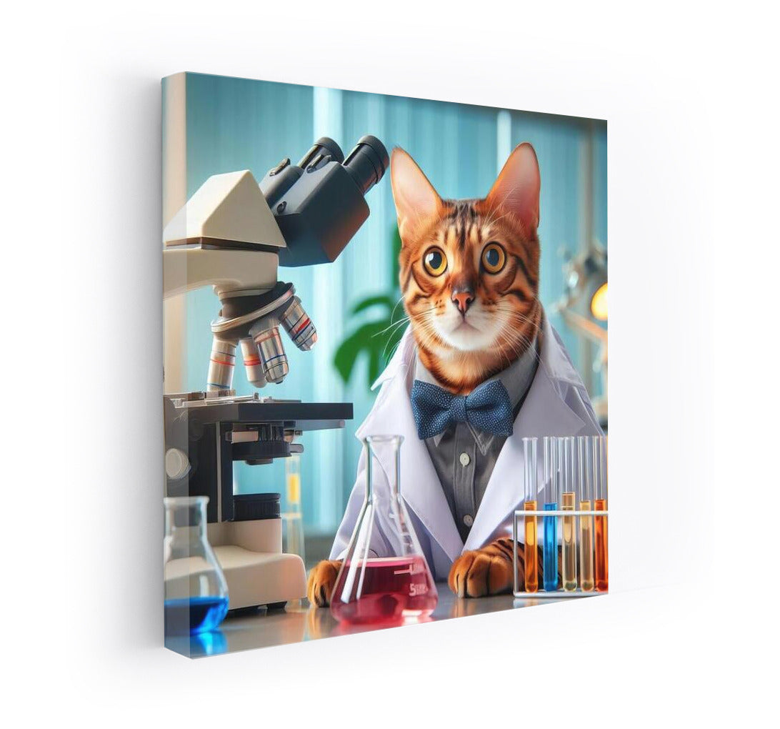 Bengal Scientist Cat: Experiment in the Laboratory of the Future