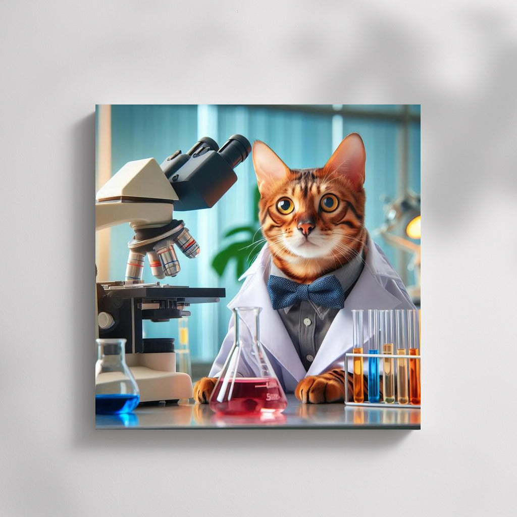 Bengal Scientist Cat: Experiment in the Laboratory of the Future