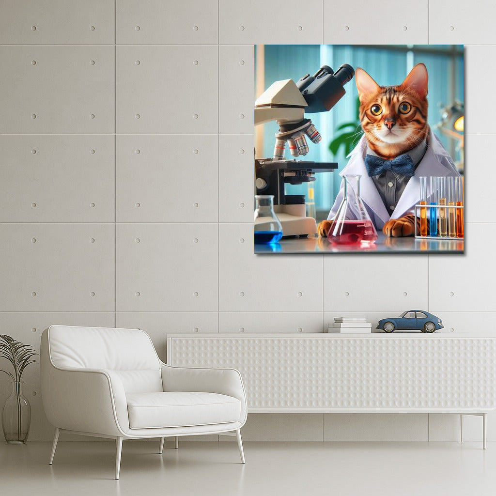 Bengal Scientist Cat: Experiment in the Laboratory of the Future