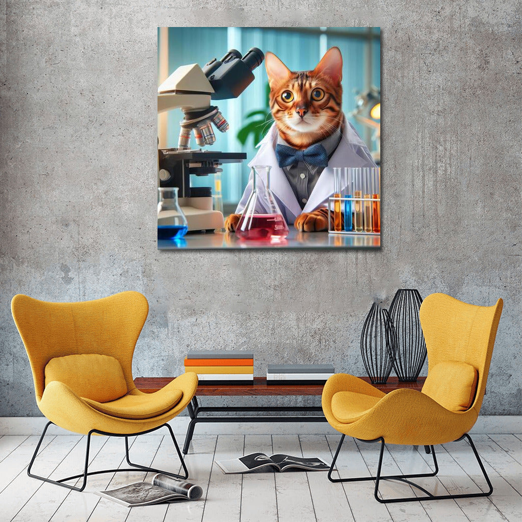 Bengal Scientist Cat: Experiment in the Laboratory of the Future