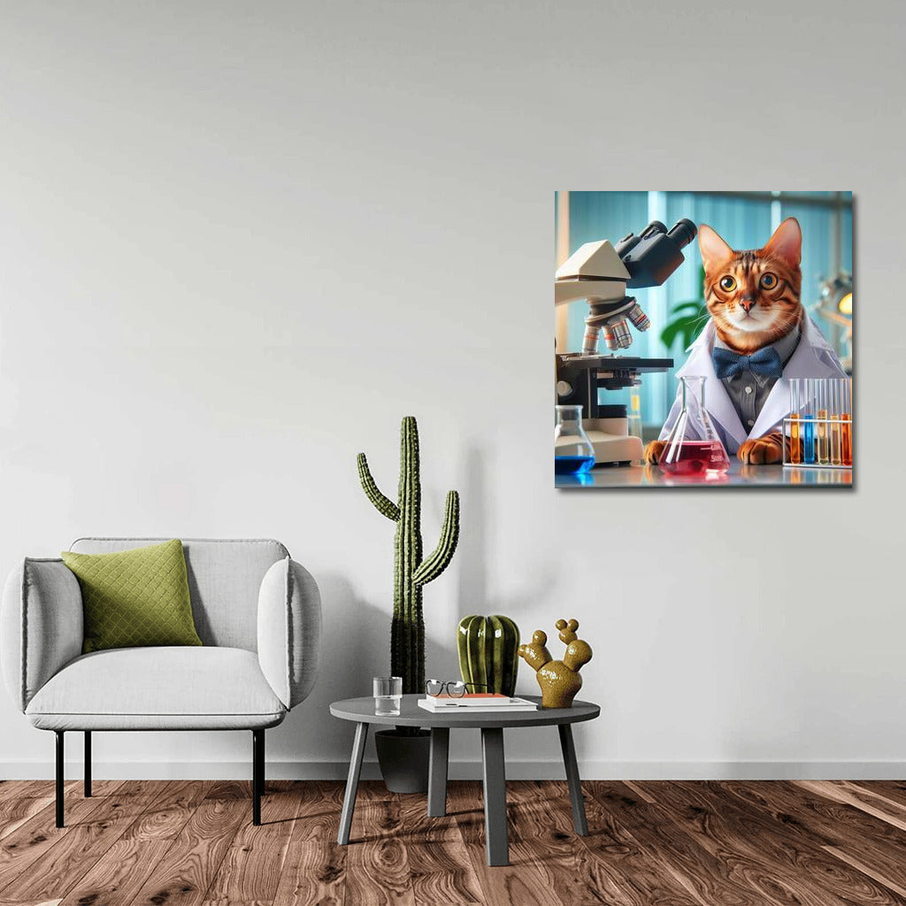 Bengal Scientist Cat: Experiment in the Laboratory of the Future