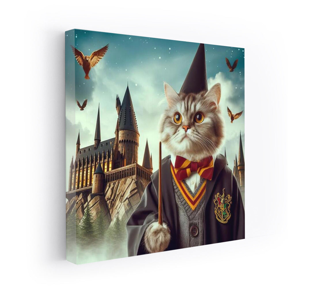 Bengal Wizard: The Cat in the Robes at Hogwarts