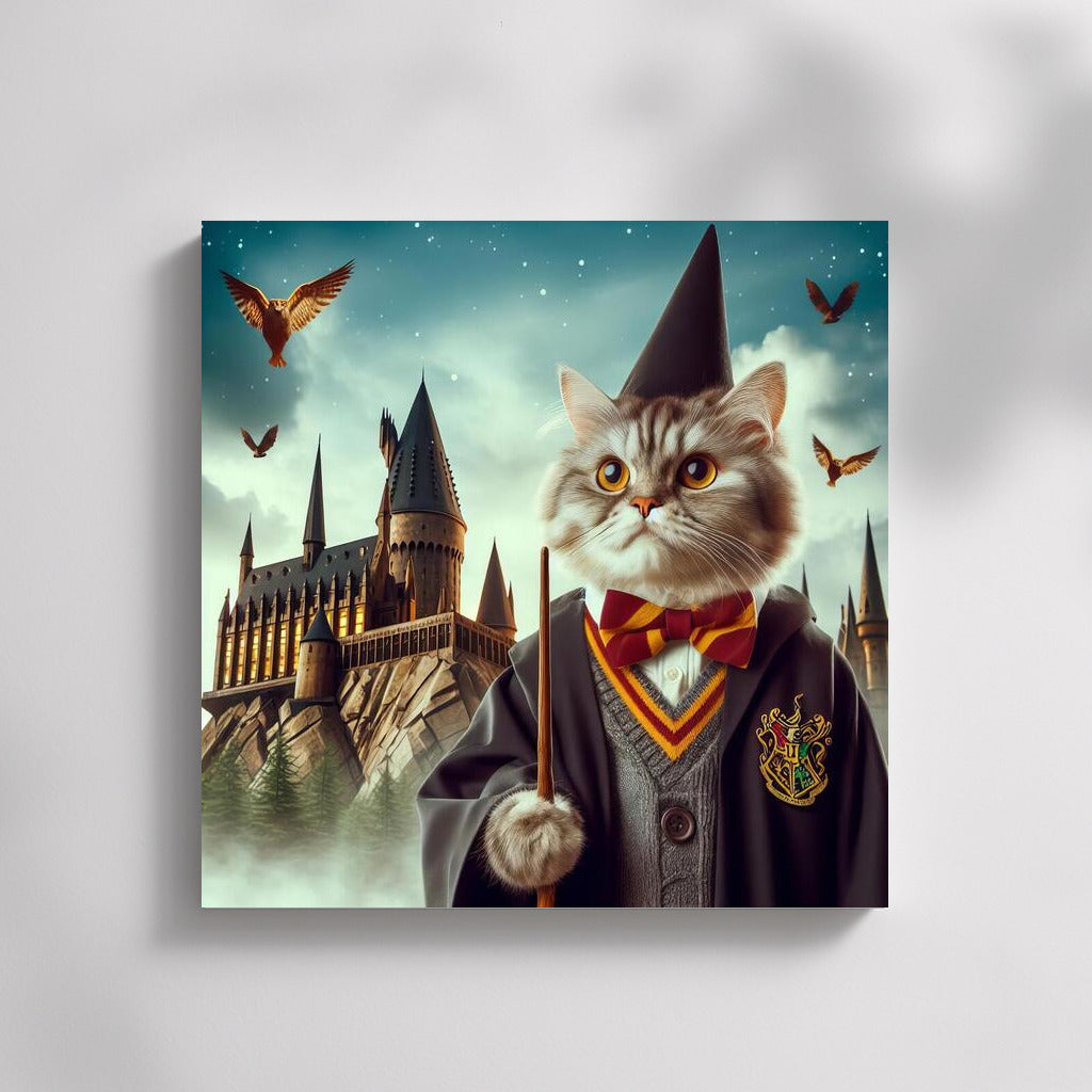 Bengal Wizard: The Cat in the Robes at Hogwarts