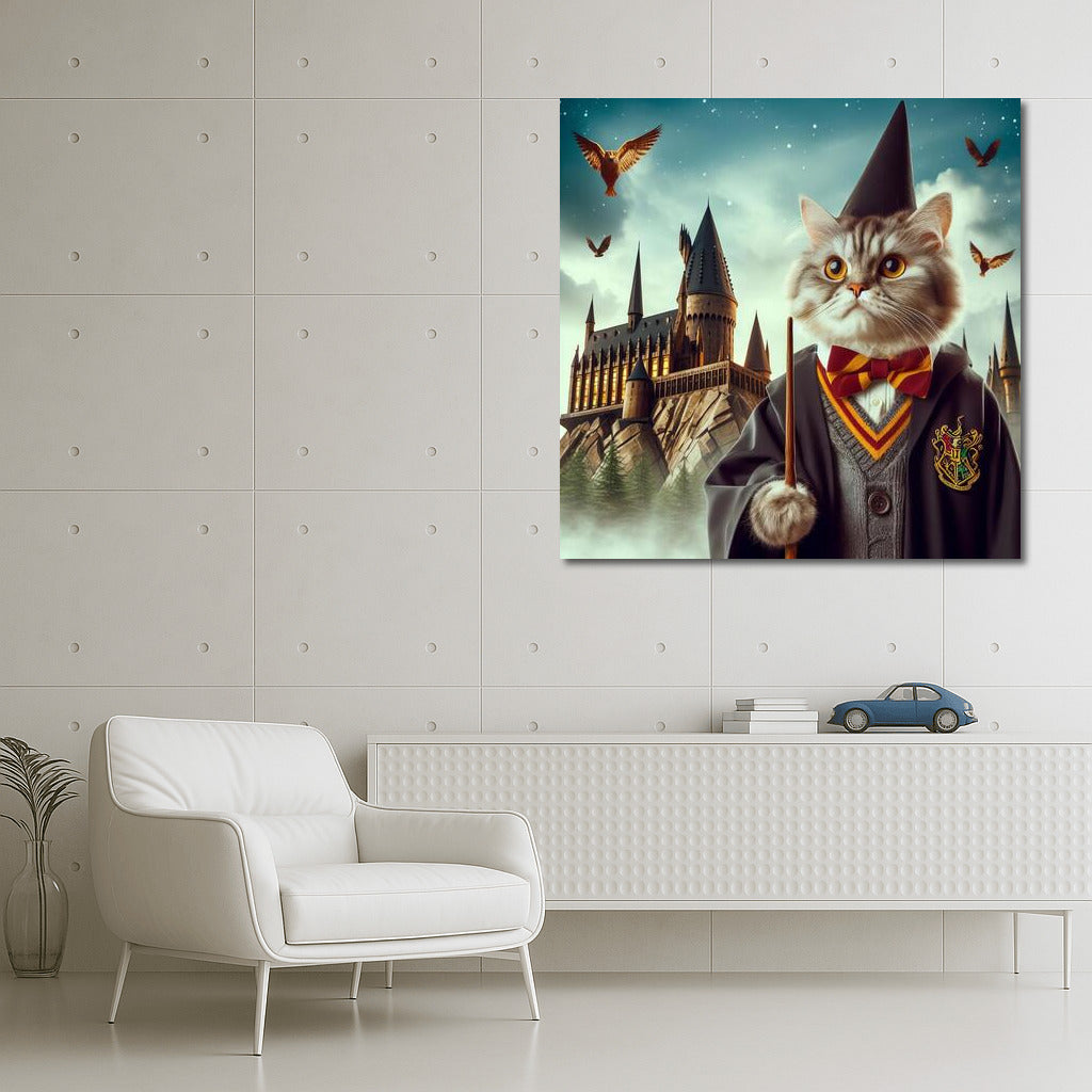 Bengal Wizard: The Cat in the Robes at Hogwarts