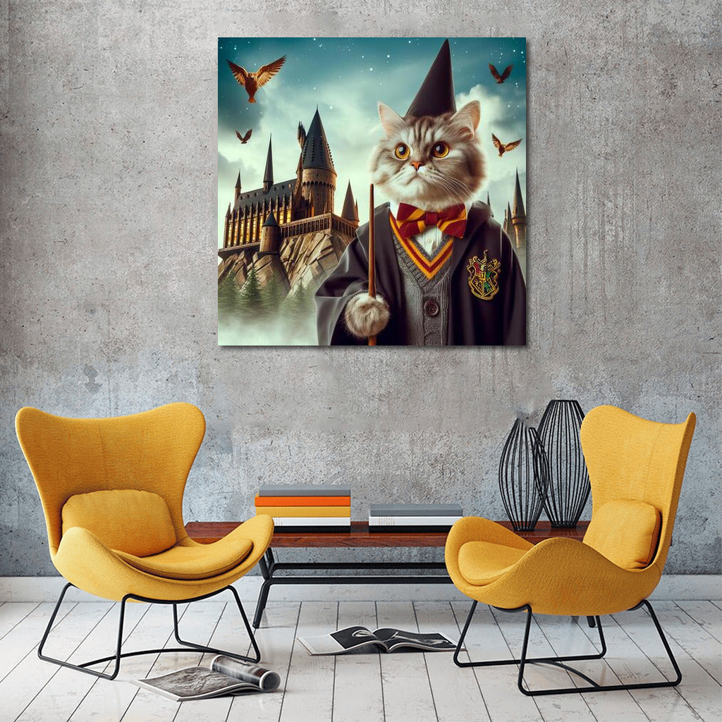 Bengal Wizard: The Cat in the Robes at Hogwarts