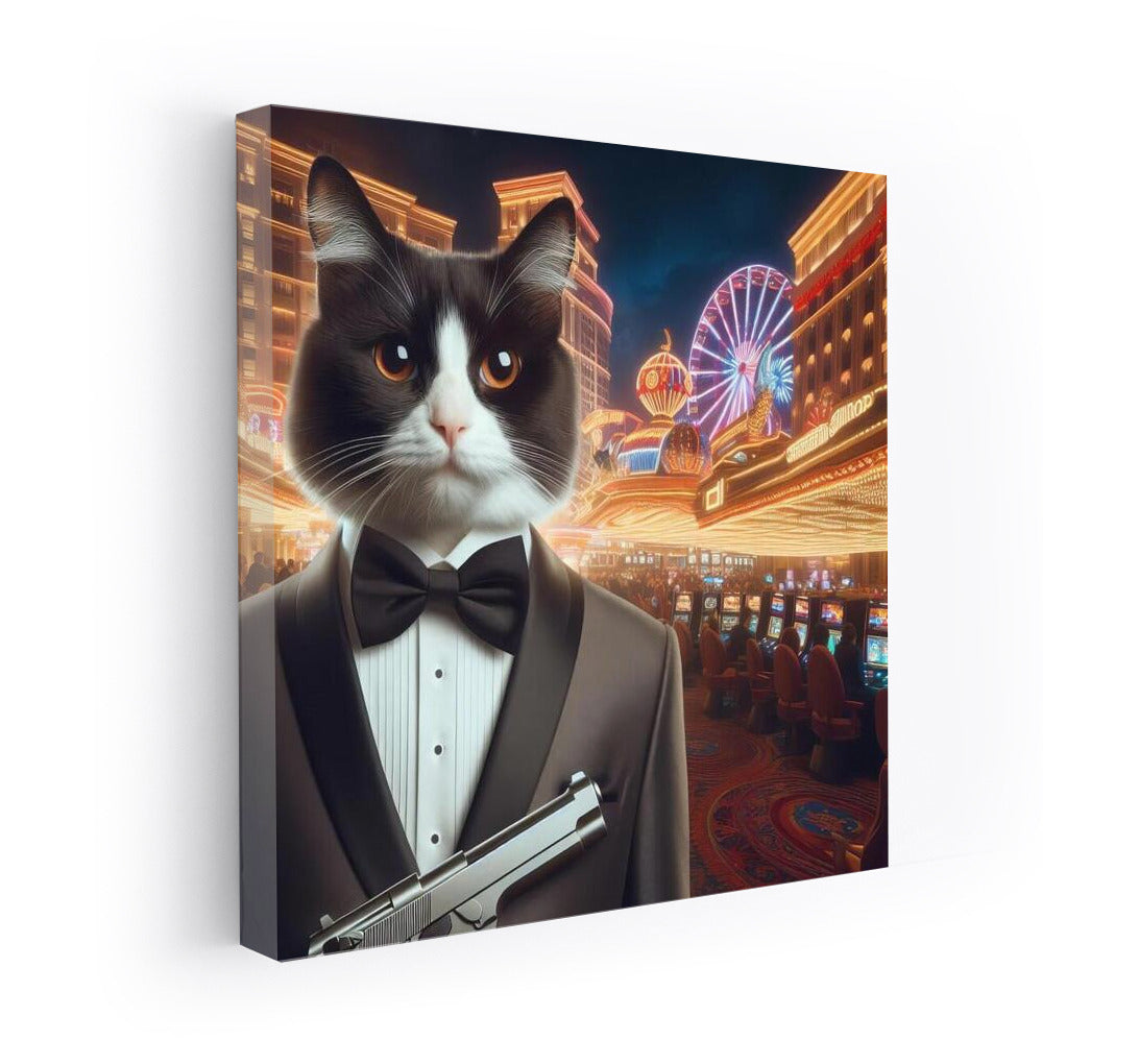 Bengal Cat in a Tuxedo: James Bond Casino Adventures