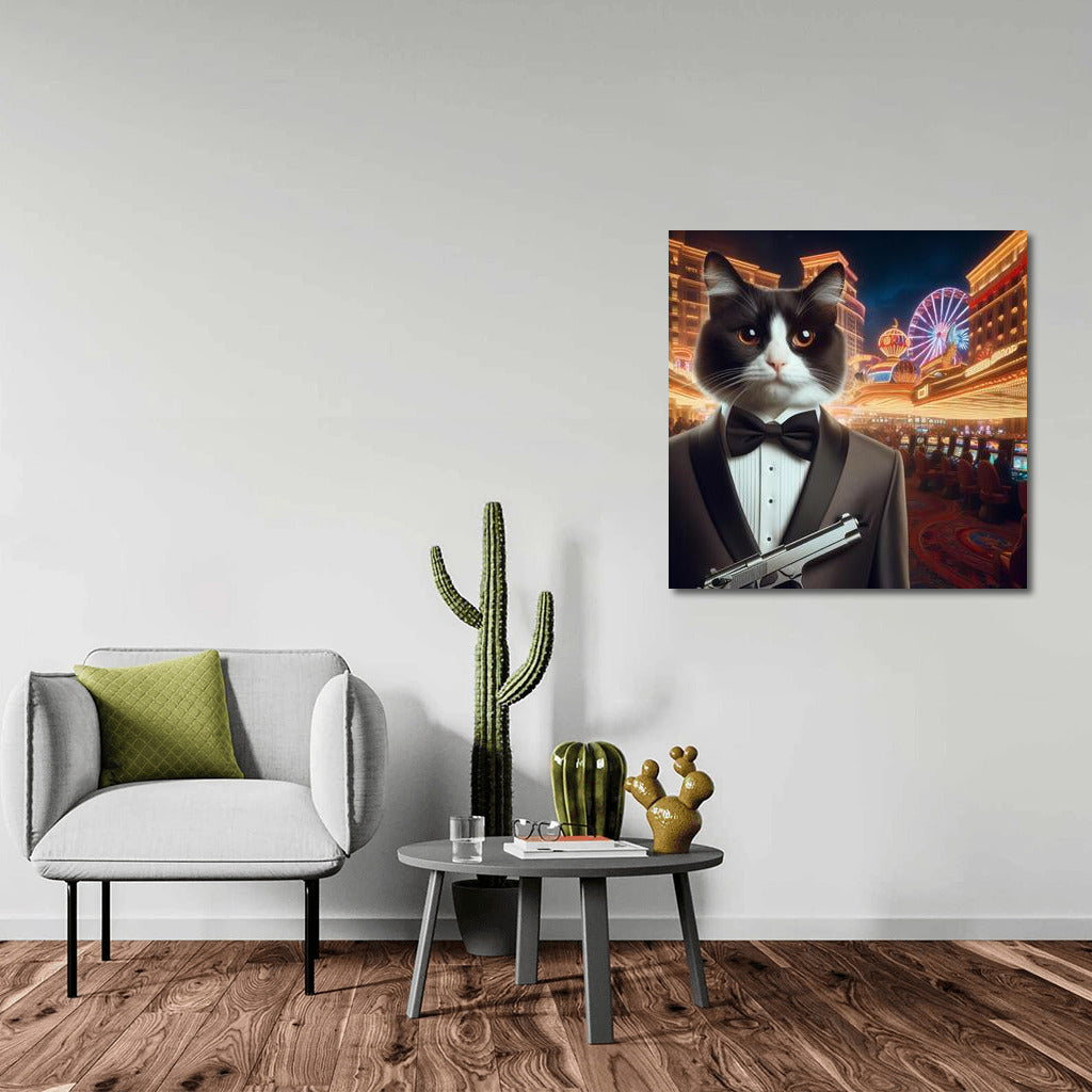 Bengal Cat in a Tuxedo: James Bond Casino Adventures