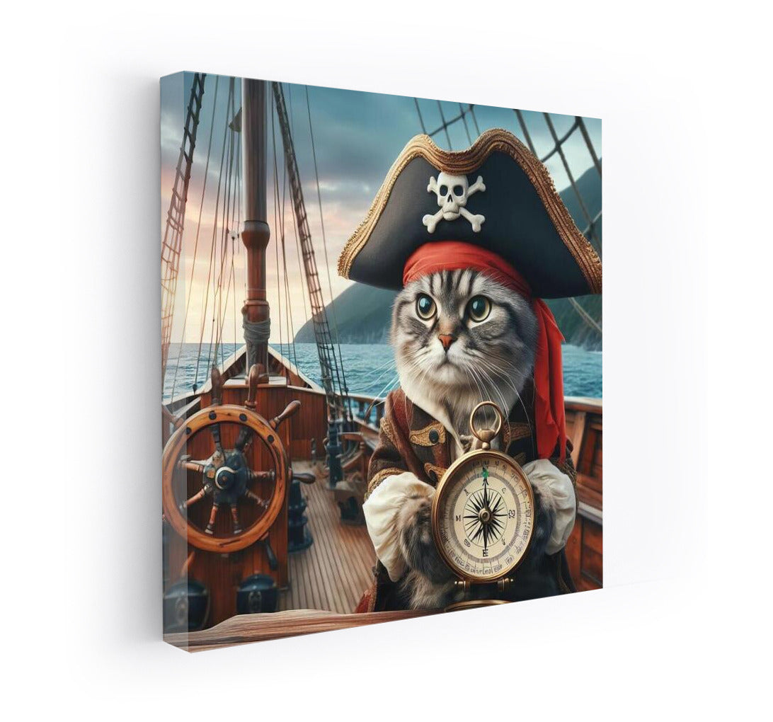 Bengal Cat Pirate: Caribbean Journey with Compass