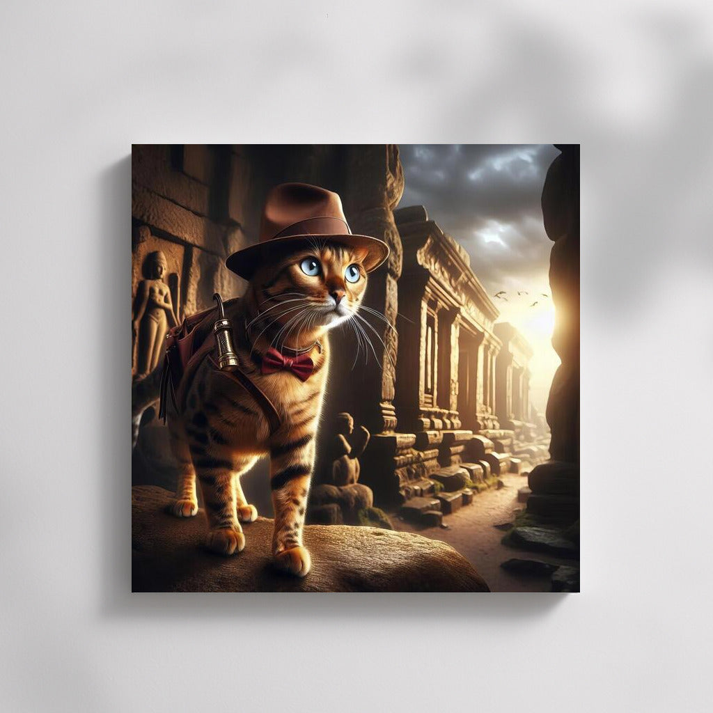 Bengal Cat in a Hat: Adventures in the Ruins