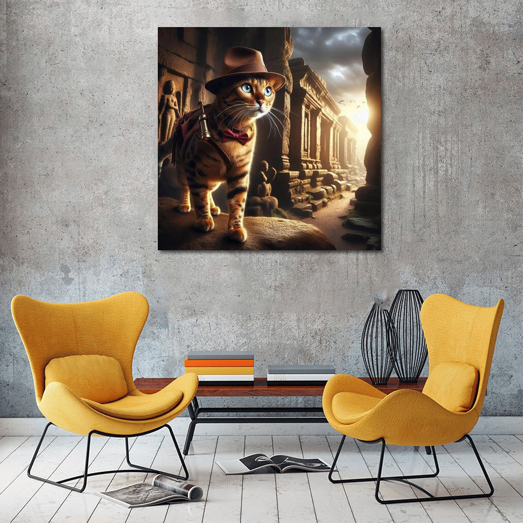 Bengal Cat in a Hat: Adventures in the Ruins