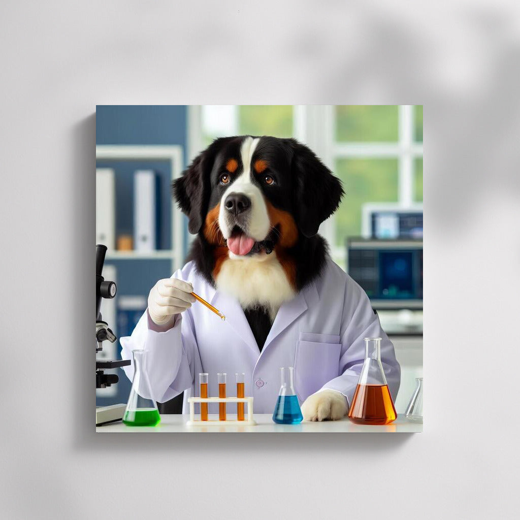 Bernese Science Dog: Scientific Wonders in the Lab