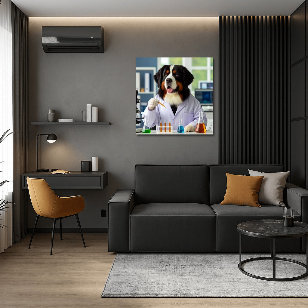 Bernese Science Dog: Scientific Wonders in the Lab