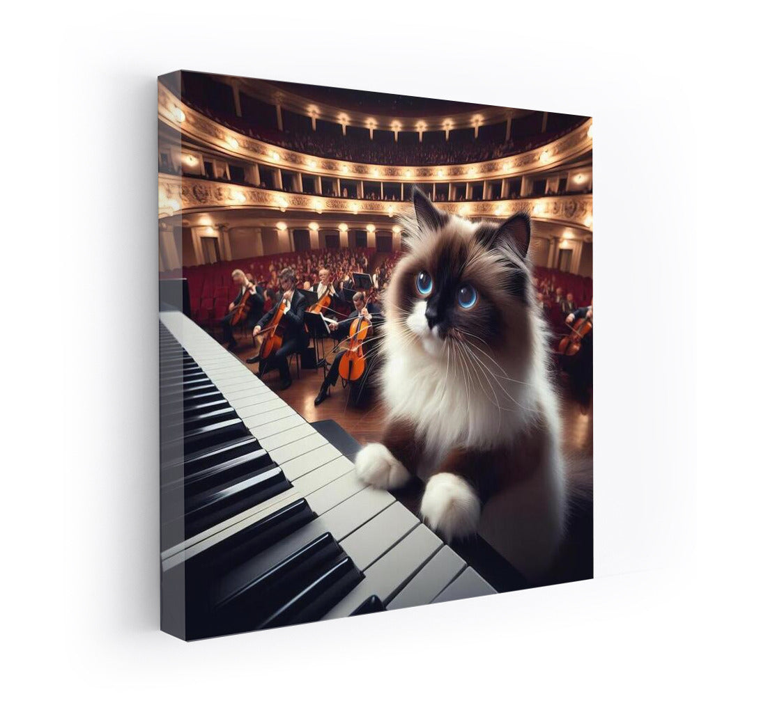 Burmese Cat on the Piano: Musical Magic in the Concert Hall