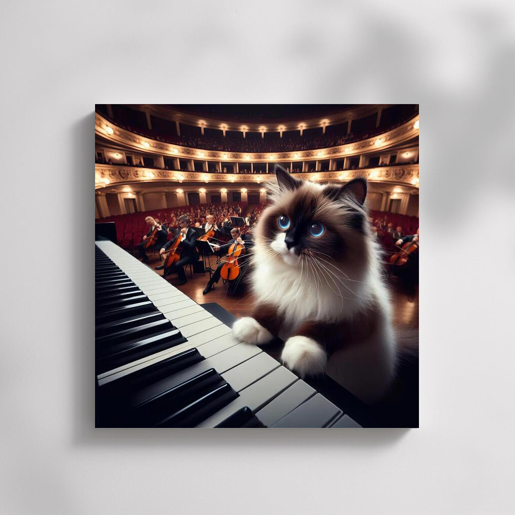 Burmese Cat on the Piano: Musical Magic in the Concert Hall