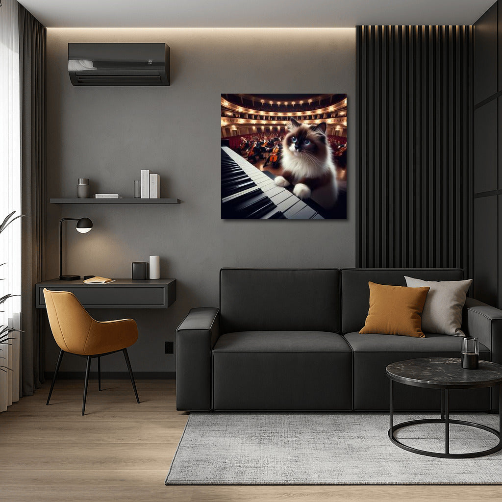 Burmese Cat on the Piano: Musical Magic in the Concert Hall