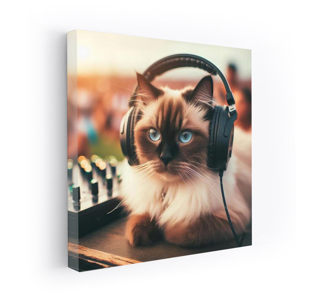 Birman at the festival: stylish headphones and the energy of music