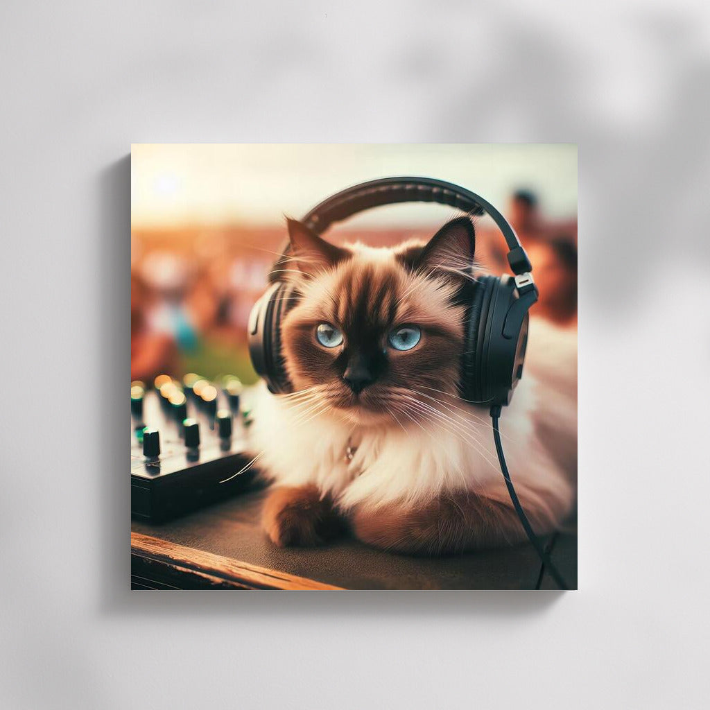 Birman at the festival: stylish headphones and the energy of music