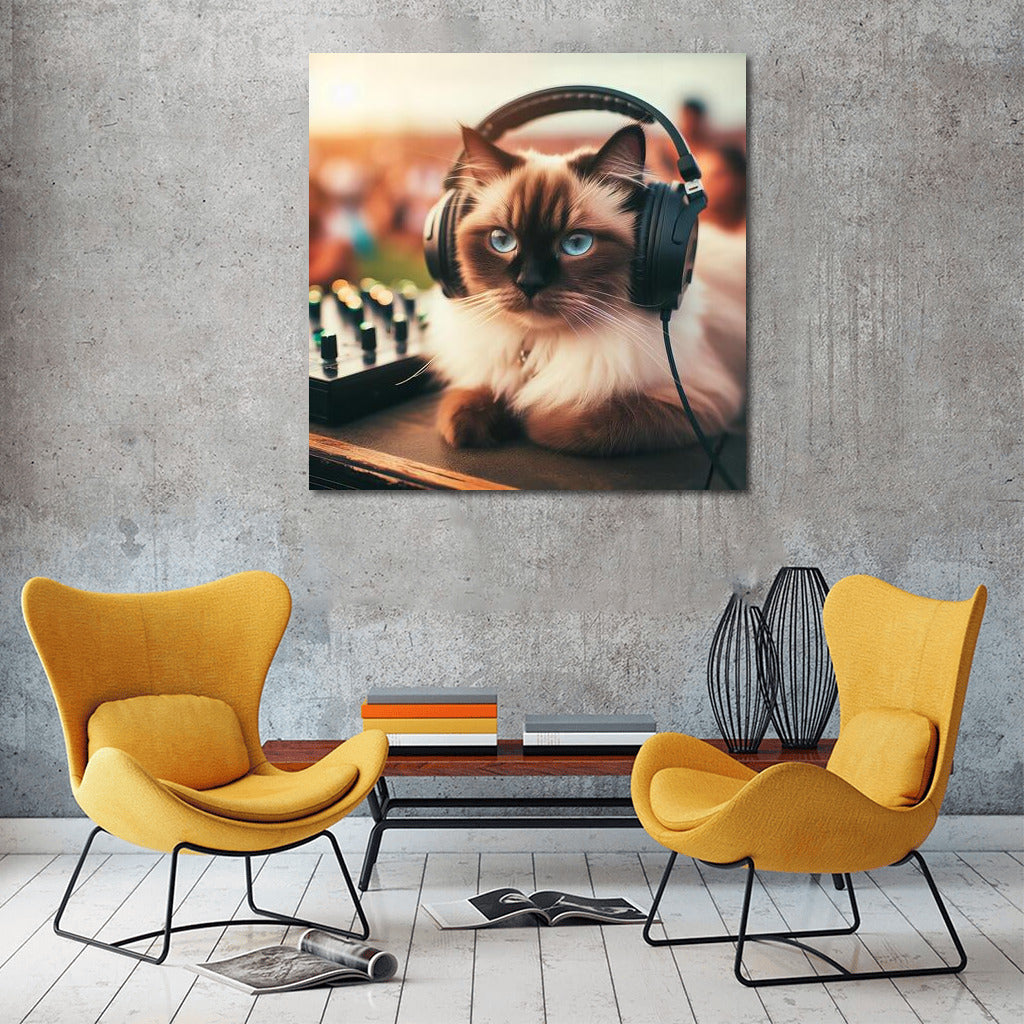 Birman at the festival: stylish headphones and the energy of music