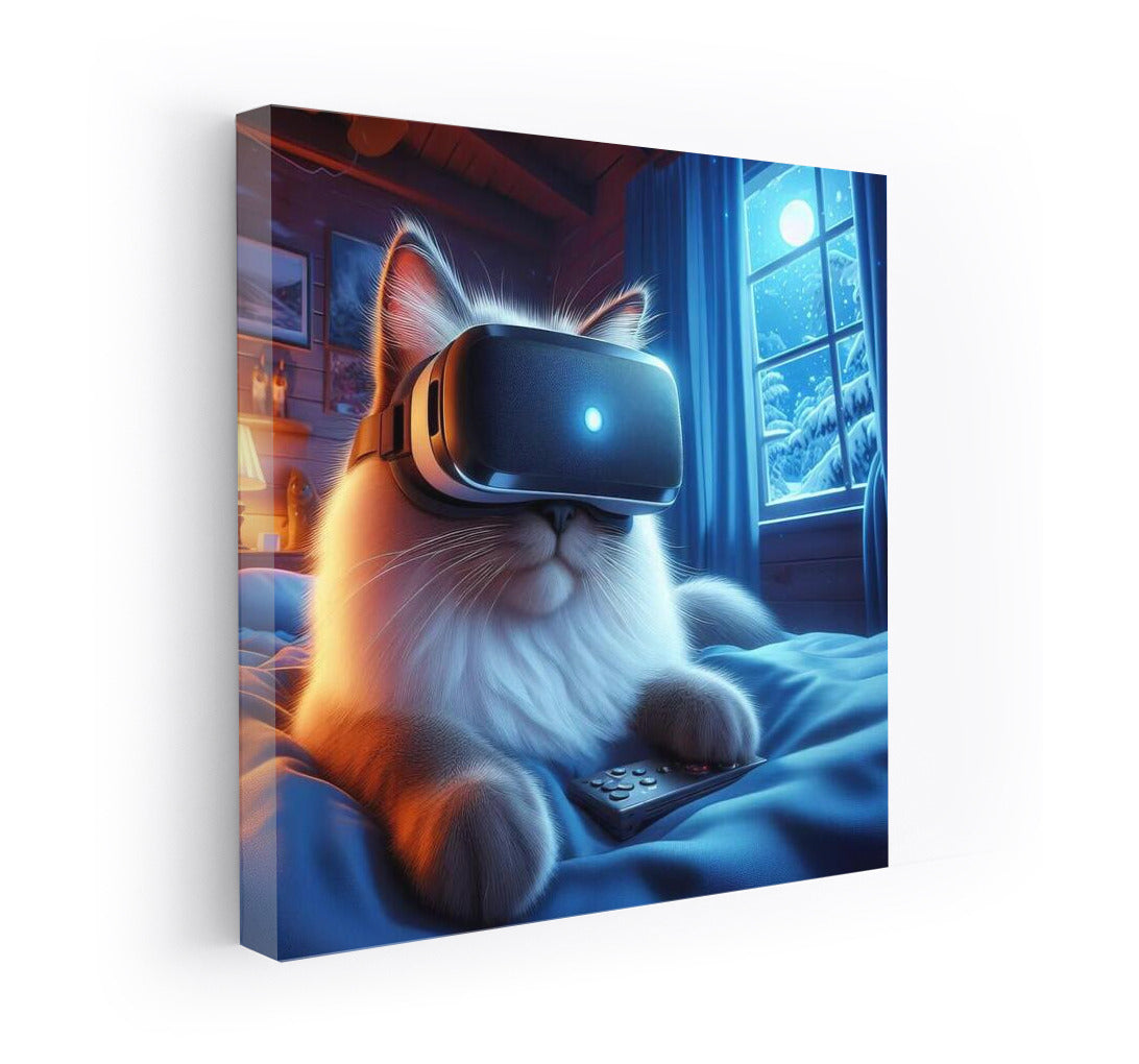 Burmese Cat in Virtual Reality: Dive into a Fantasy World