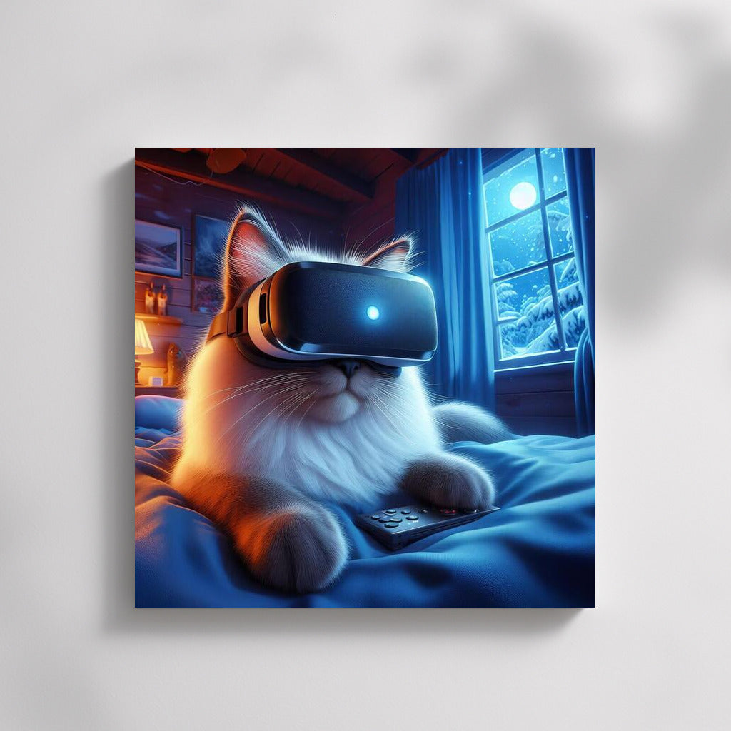 Burmese Cat in Virtual Reality: Dive into a Fantasy World