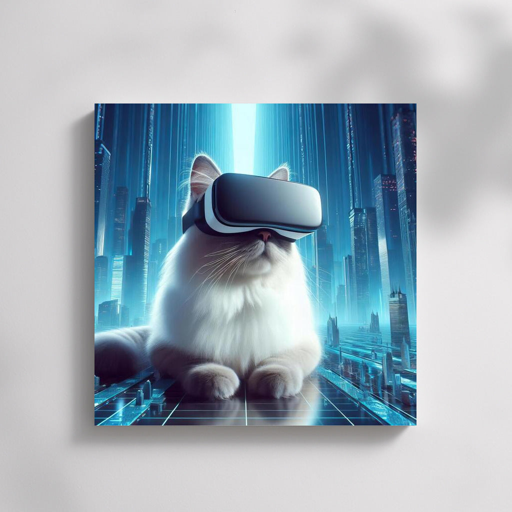 Burmese Cat in Virtual Reality: Technology and Comfort