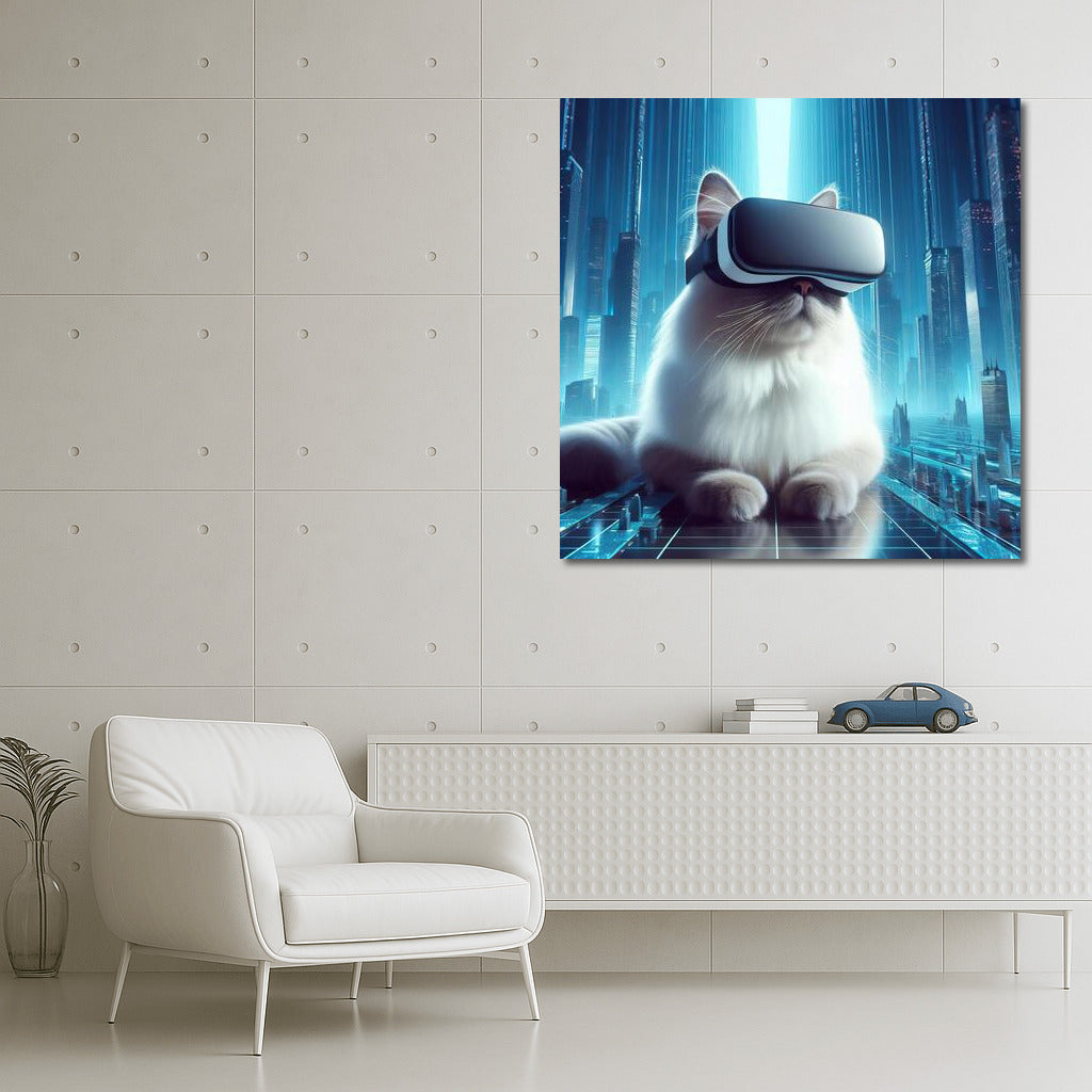 Burmese Cat in Virtual Reality: Technology and Comfort