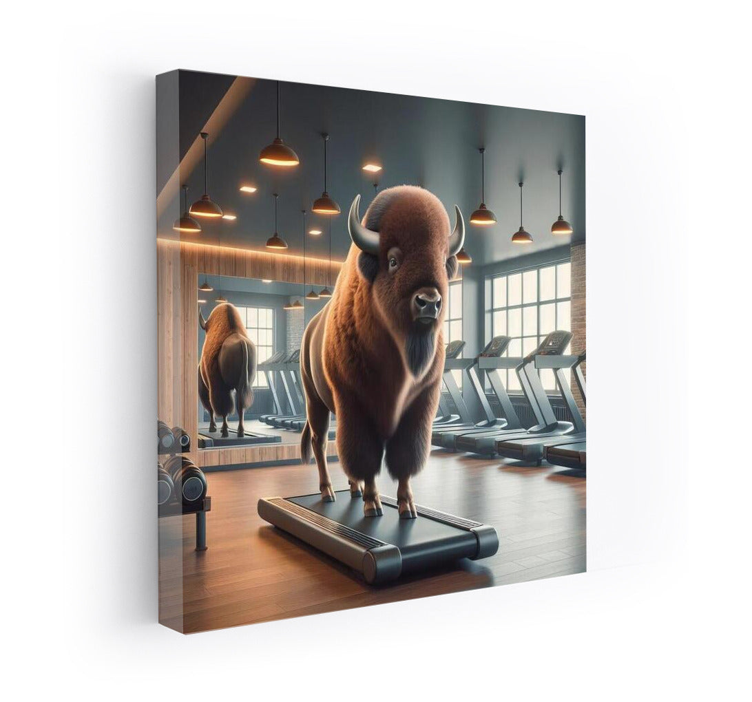 Bison on the Treadmill: Humor and Power in the Gym
