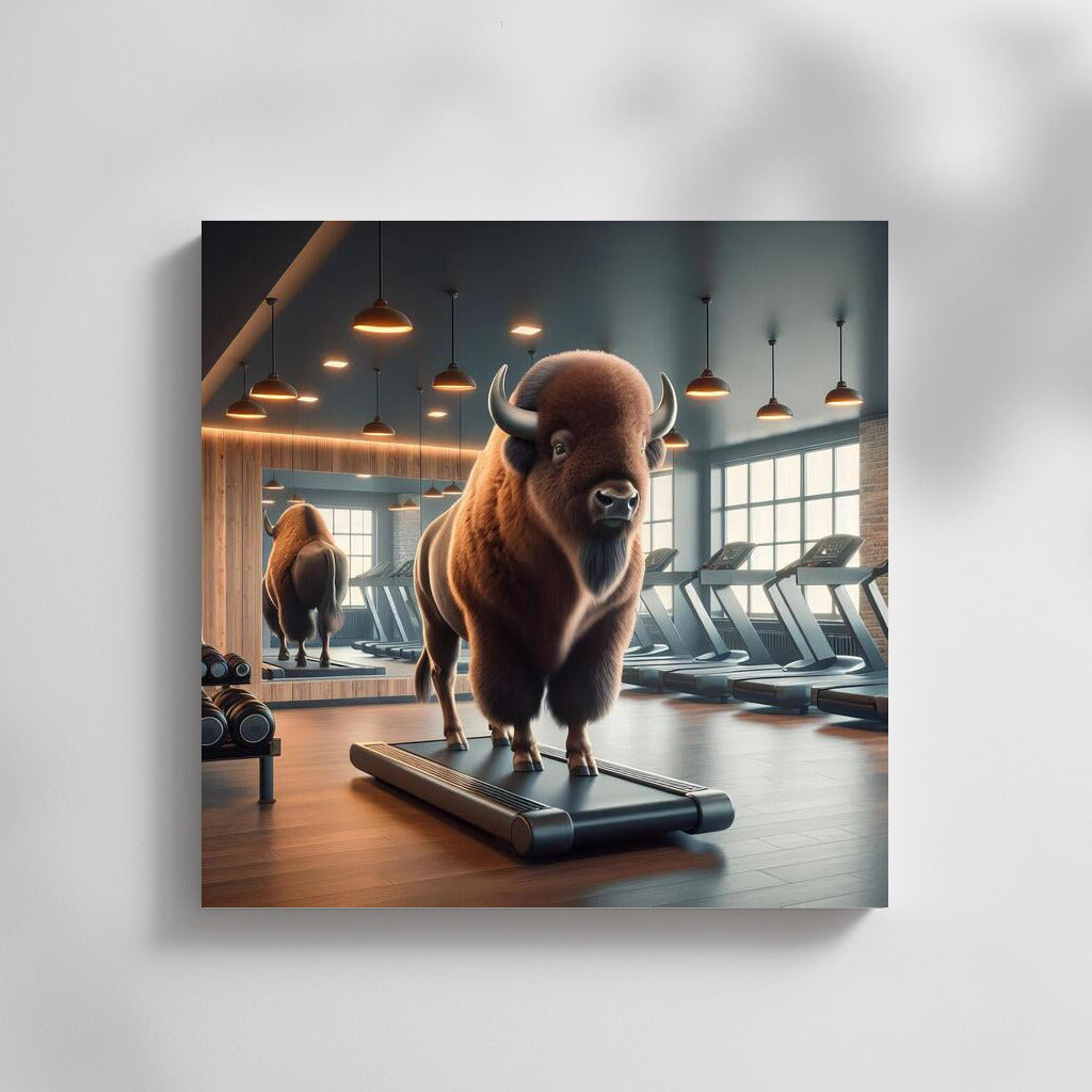 Bison on the Treadmill: Humor and Power in the Gym