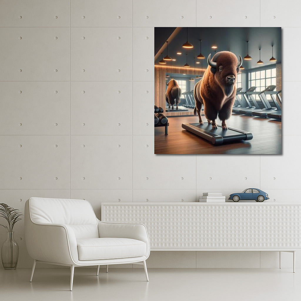 Bison on the Treadmill: Humor and Power in the Gym