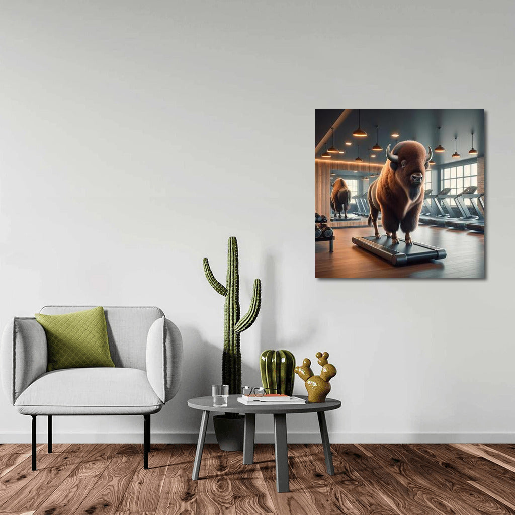 Bison on the Treadmill: Humor and Power in the Gym