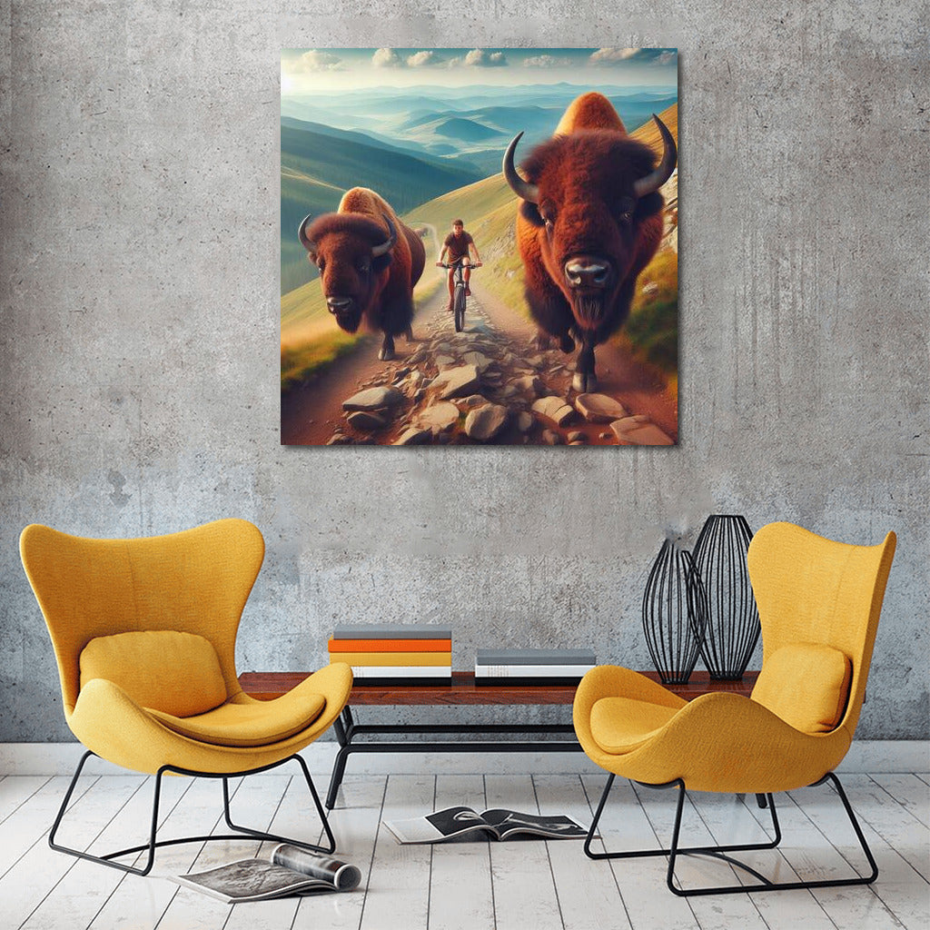 Bison on a Bicycle: The Greatness of Nature in Motion