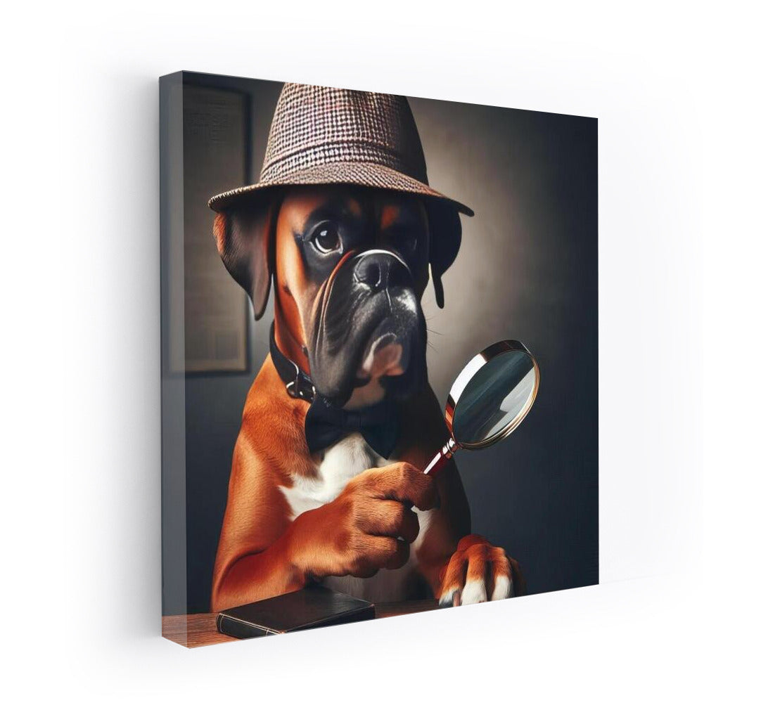 Boxer-Detective: Humorous Detective for Interior