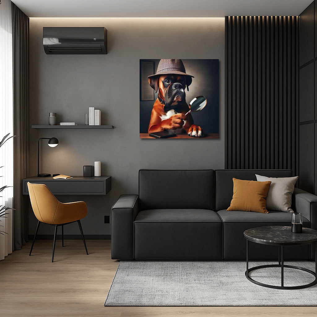Boxer-Detective: Humorous Detective for Interior