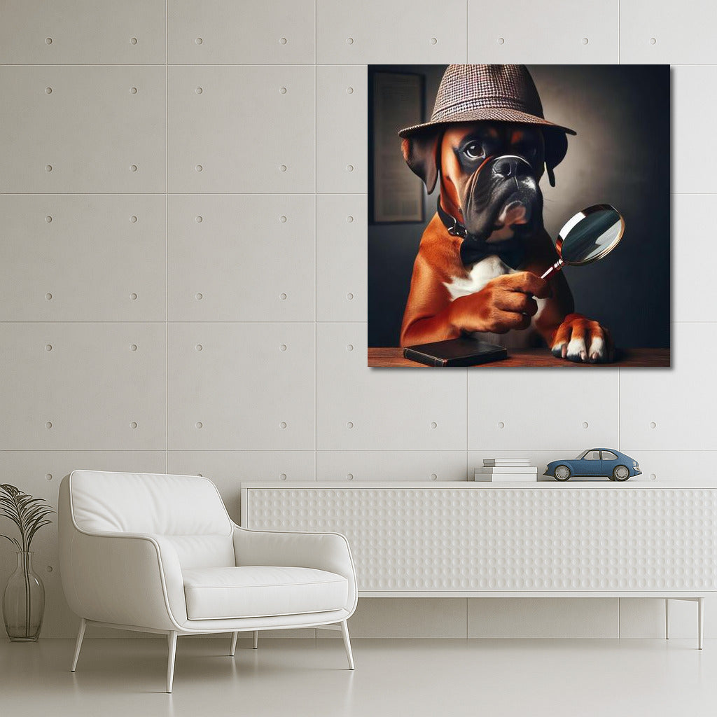 Boxer-Detective: Humorous Detective for Interior