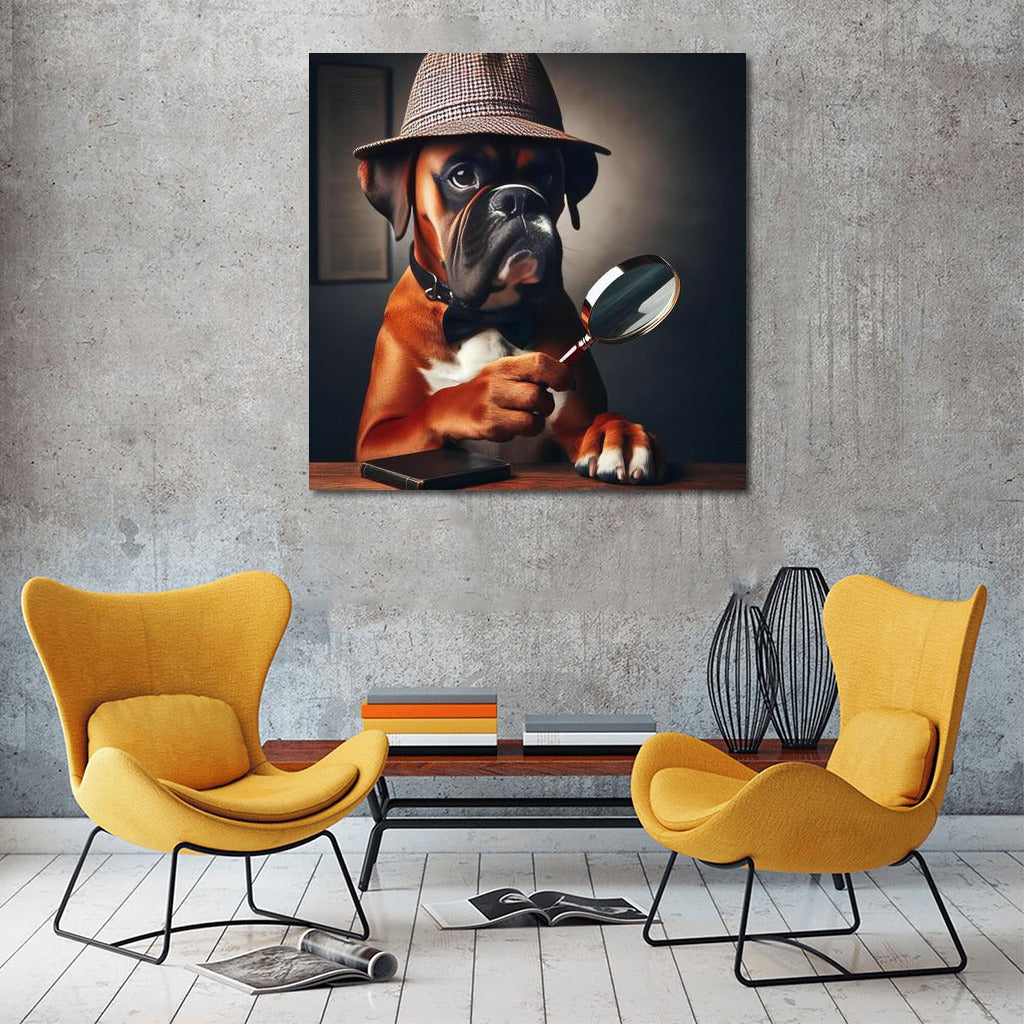 Boxer-Detective: Humorous Detective for Interior