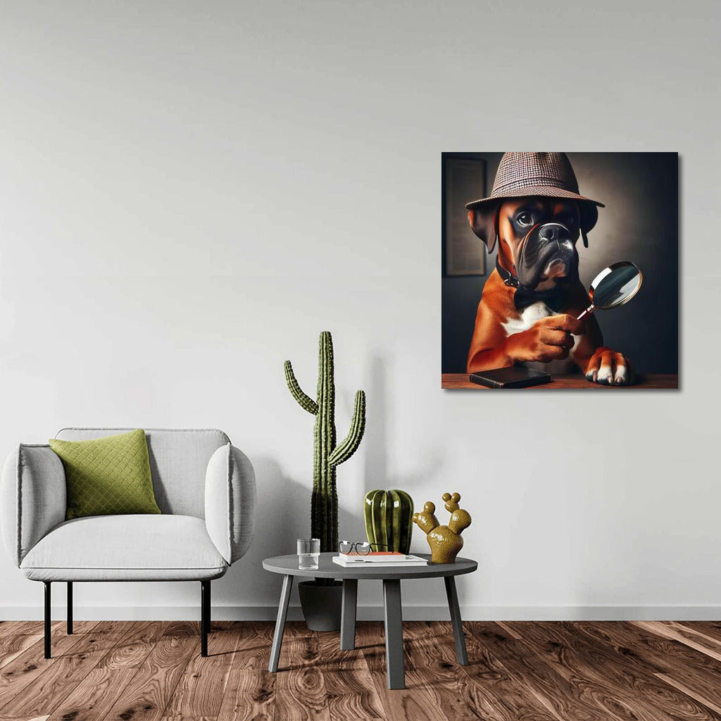 Boxer-Detective: Humorous Detective for Interior