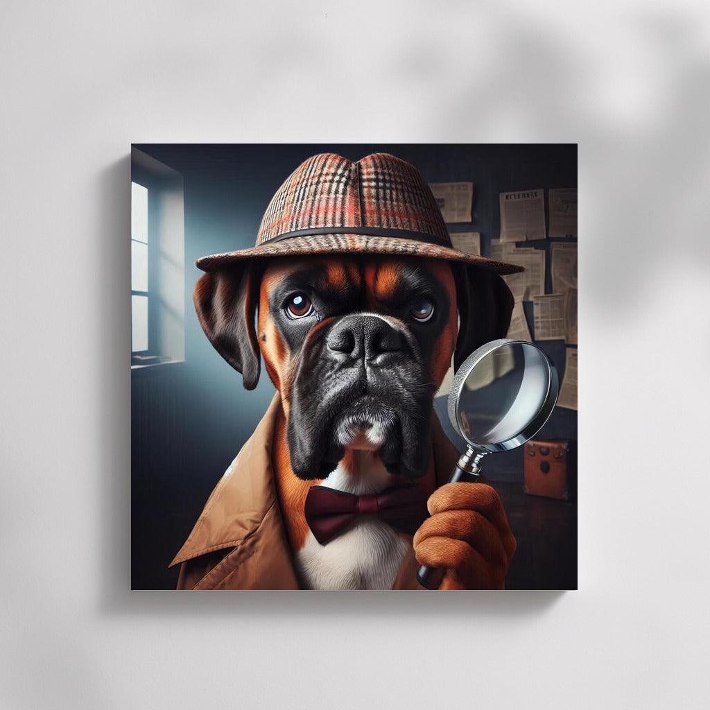 Boxer Detective in Search of a Clue: Detective Dog 2