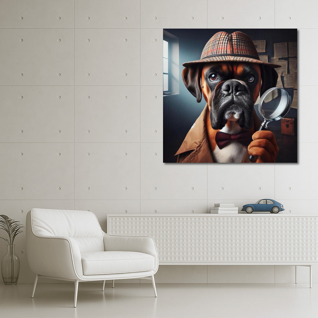 Boxer Detective in Search of a Clue: Detective Dog 2