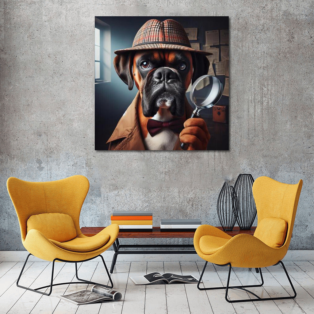 Boxer Detective in Search of a Clue: Detective Dog 2