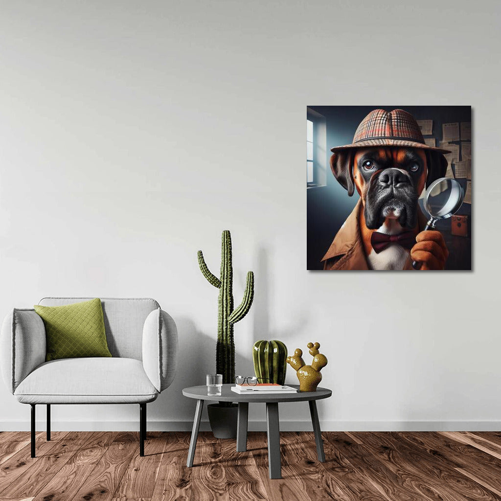 Boxer Detective in Search of a Clue: Detective Dog 2