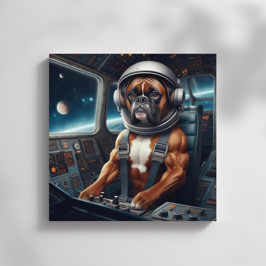 Space Boxer: A Dog's Journey Through Space
