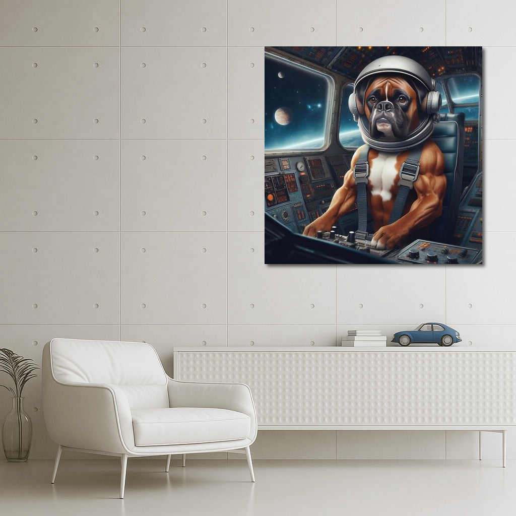 Space Boxer: A Dog's Journey Through Space